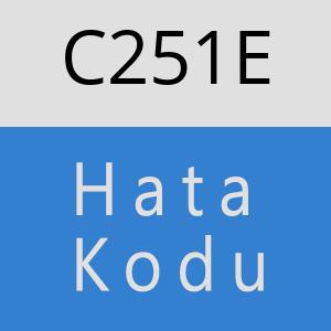 C251E hatasi