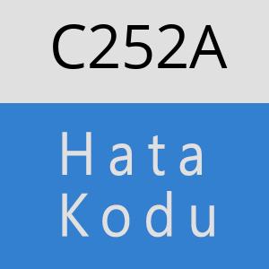 C252A hatasi