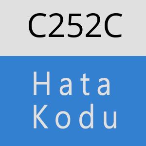 C252C hatasi