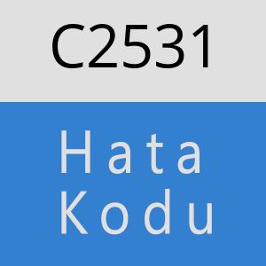 C2531 hatasi