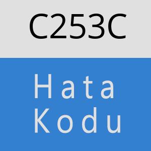 C253C hatasi