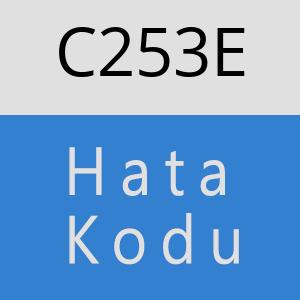 C253E hatasi