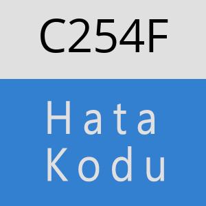 C254F hatasi