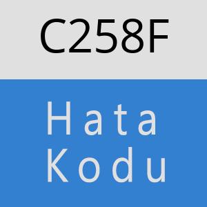 C258F hatasi