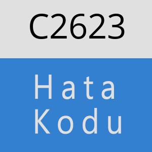 C2623 hatasi