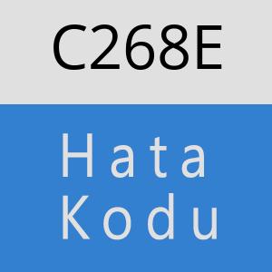 C268E hatasi