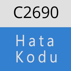 C2690 hatasi