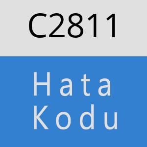 C2811 hatasi