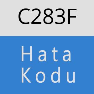 C283F hatasi