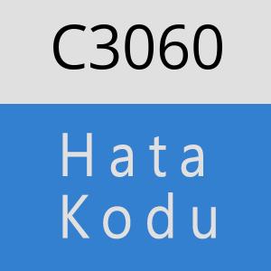 C3060 hatasi