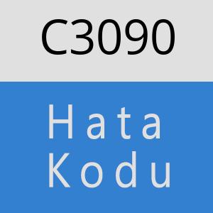 C3090 hatasi