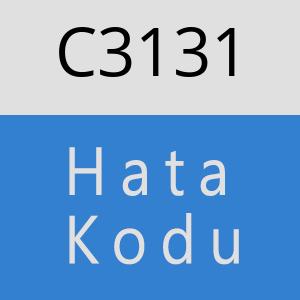 C3131 hatasi