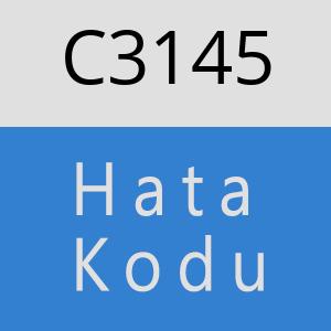 C3145 hatasi