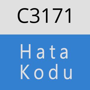 C3171 hatasi