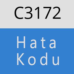 C3172 hatasi