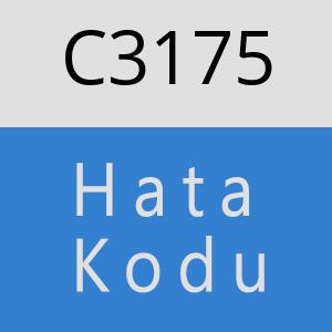 C3175 hatasi