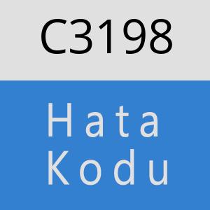 C3198 hatasi