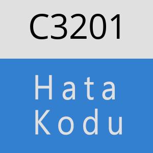 C3201 hatasi