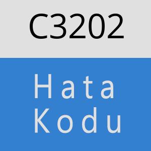 C3202 hatasi