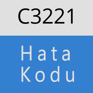 C3221 hatasi