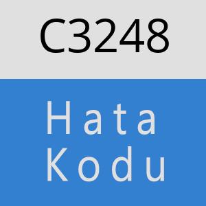 C3248 hatasi