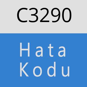 C3290 hatasi