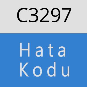 C3297 hatasi