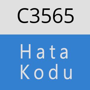 C3565 hatasi