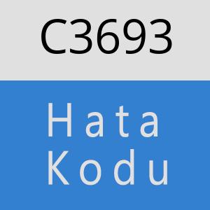 C3693 hatasi