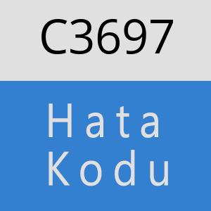 C3697 hatasi
