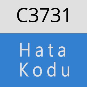 C3731 hatasi