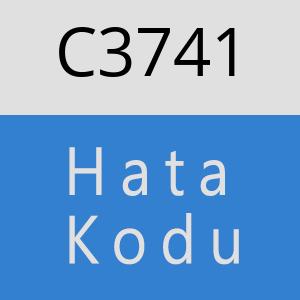 C3741 hatasi