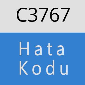 C3767 hatasi