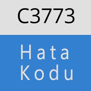 C3773 hatasi