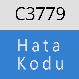 C3779 hatasi