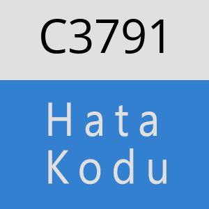 C3791 hatasi