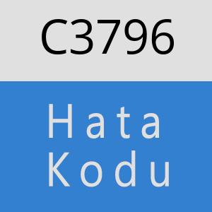C3796 hatasi