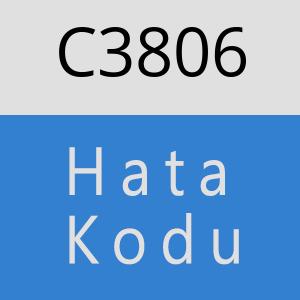 C3806 hatasi