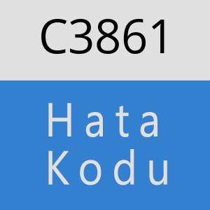 C3861 hatasi