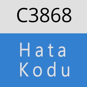 C3868 hatasi