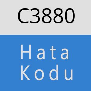 C3880 hatasi