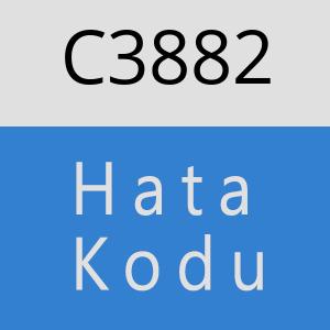 C3882 hatasi