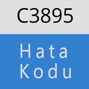 C3895 hatasi