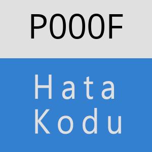 P000F hatasi