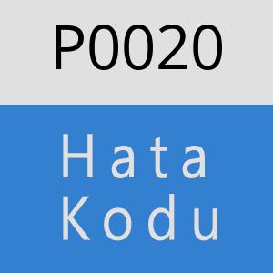 P0020 hatasi