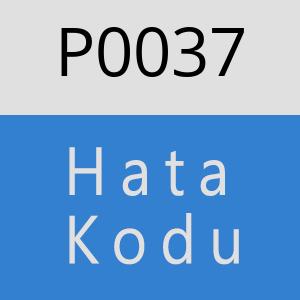 P0037 hatasi