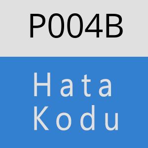 P004B hatasi