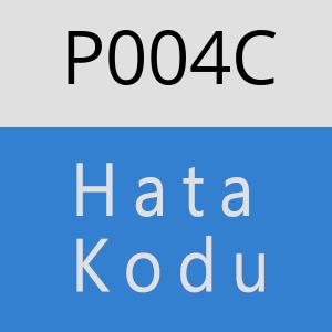 P004C hatasi