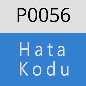 P0056 hatasi