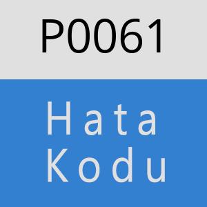 P0061 hatasi